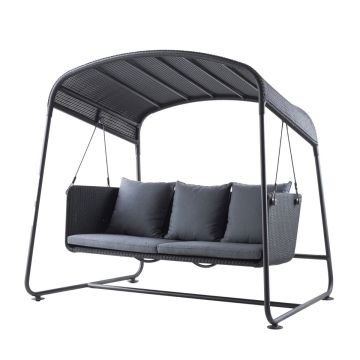 Cave Swing Sofa, Graphite