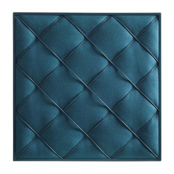 Chesterfield Wall Panel, Dark Blue