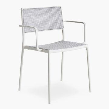 Less Chair, White Weave