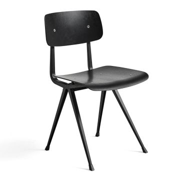 Result Chair, Black Shell / Black Base
