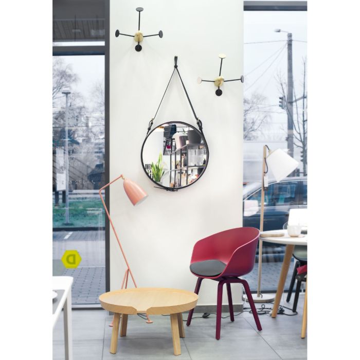 Adnet Circular Mirror,  Ø58cm