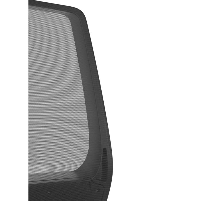AIMis1 1S03 Office Chair, Mesh Backrest / Black Seat / Black Base