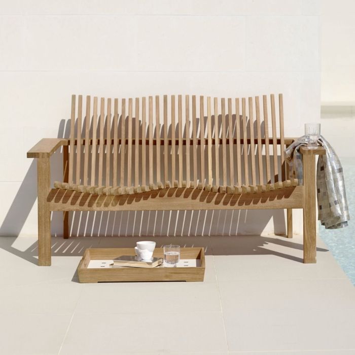 Amaze 2-Seater Sofa, Teak