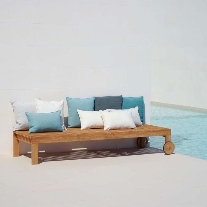 Amaze Sunbed, Teak