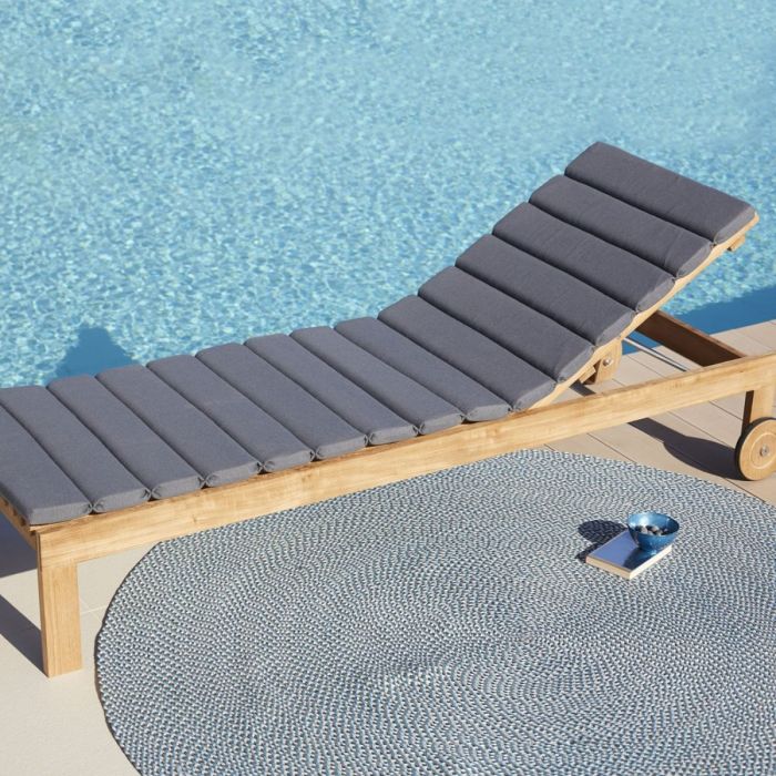 Amaze Sunbed, Cushion, Grey