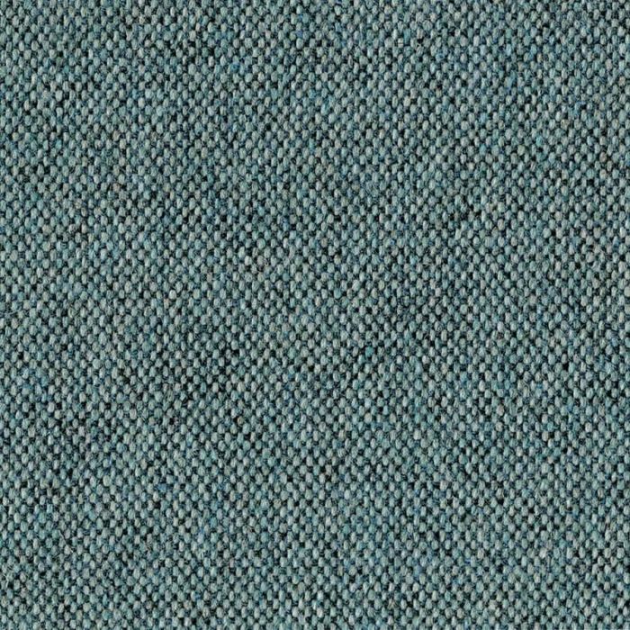 Atticus Lounge Chair, Low, Green-Blue Seat / Black Metal Frame