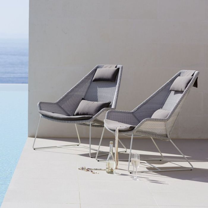 Breeze Highback Chair, Cushion Set