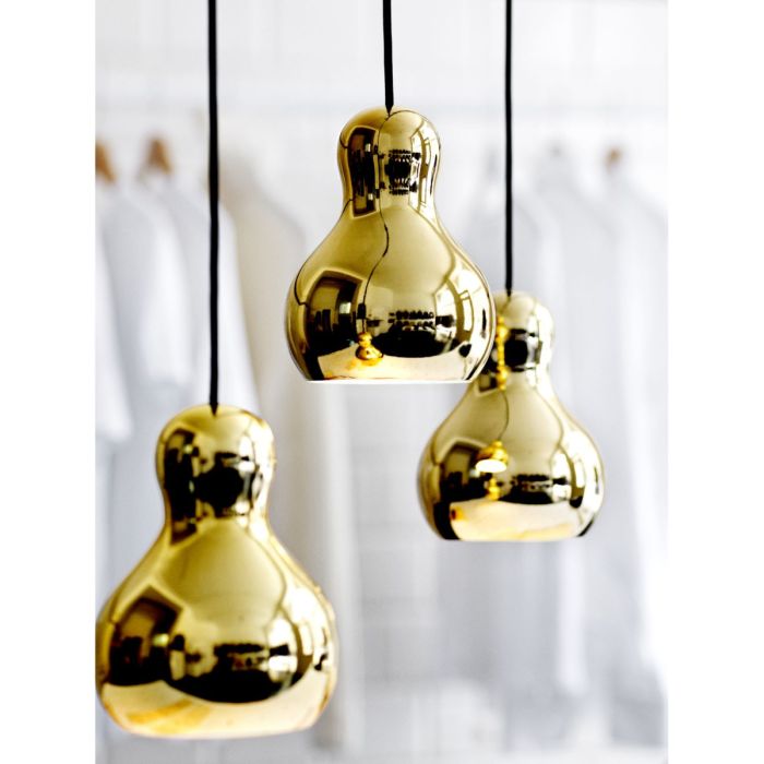 Calabash Pendant P1, Gold Chrome