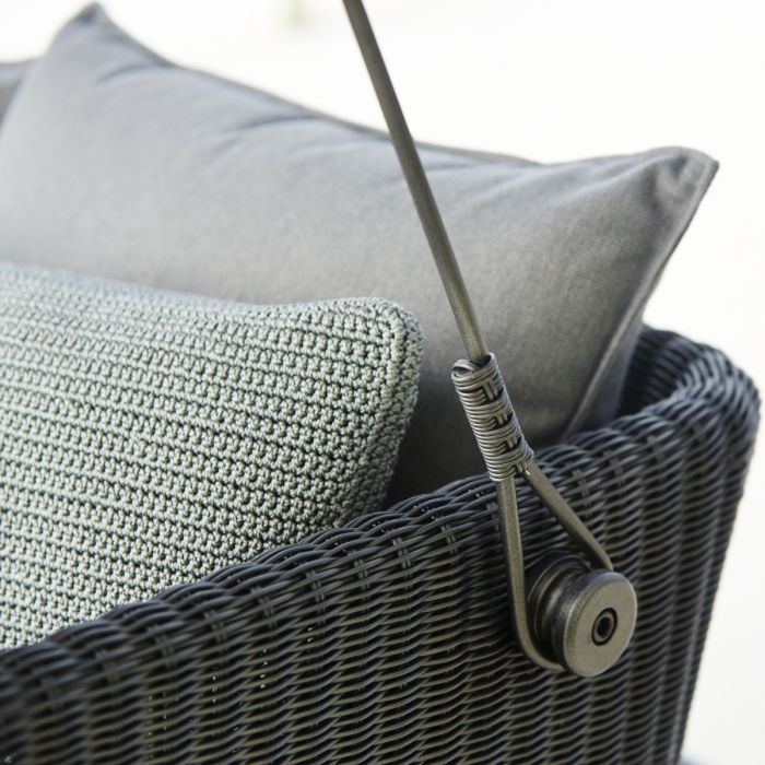 Cave Swing Sofa, Graphite