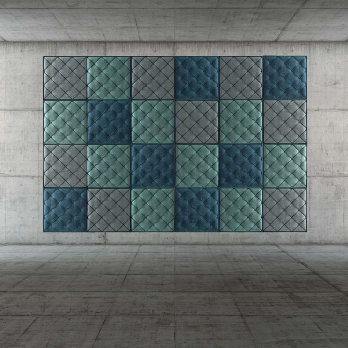 Chesterfield Wall Panel, Dark Blue