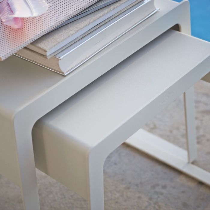 Chill Out Side Tables (Large + Small), White