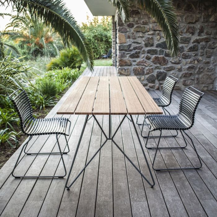 Click Dining Chair Without Armrests, Low Back