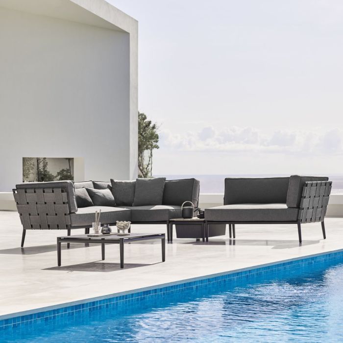 Conic 2-Seater Sofa, Left Module With Cushion Set