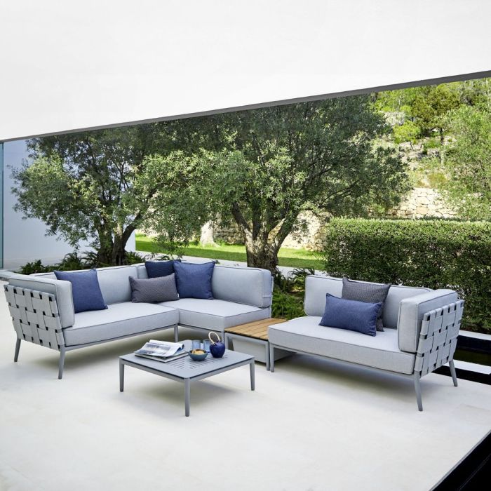 Conic 2-Seater Sofa Right Module With Cushion Set