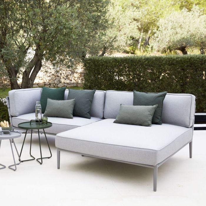Conic 2-Seater Sofa Right Module With Cushion Set