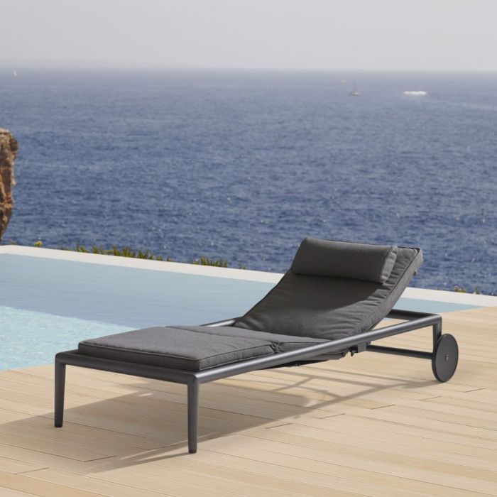Conic Sunbed With Gas Spring