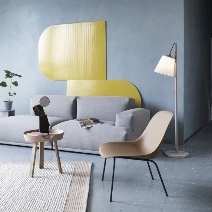 Connect Modular Sofa, 2-Seater Open Configuration, Light Grey