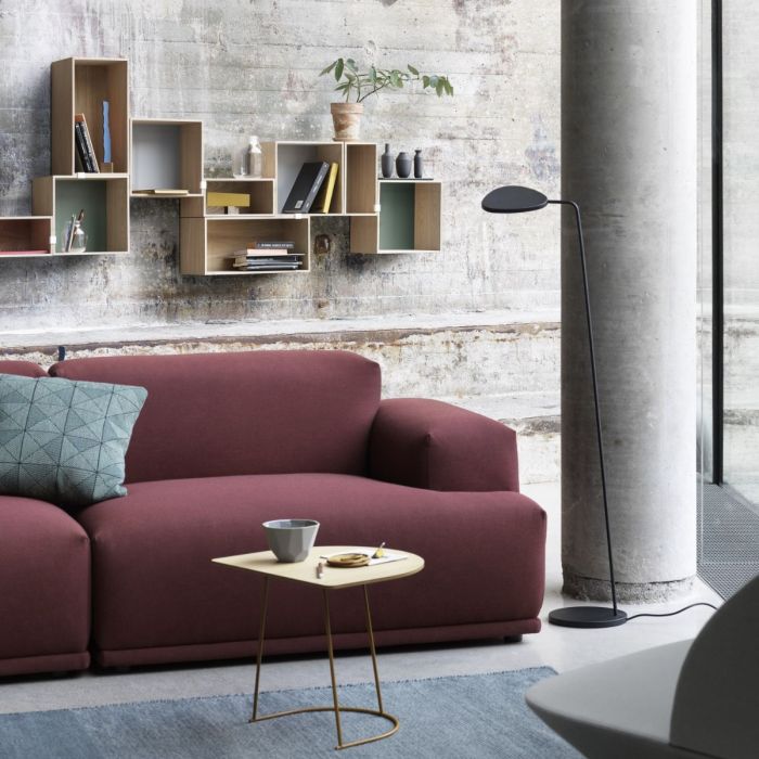 Connect Modular Sofa, Corner Configuration, Light Grey