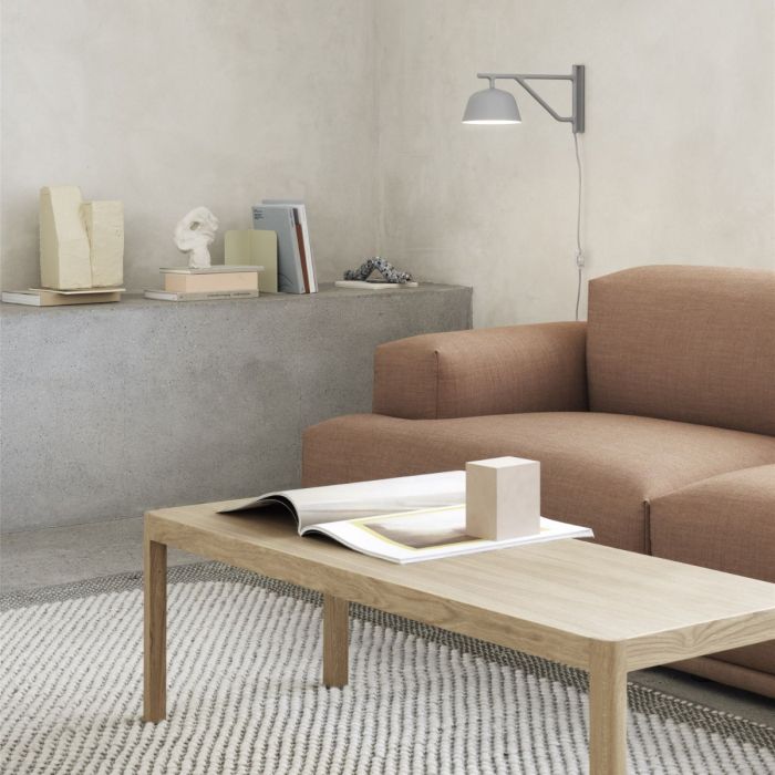 Connect Modular Sofa, Corner Configuration, Light Grey