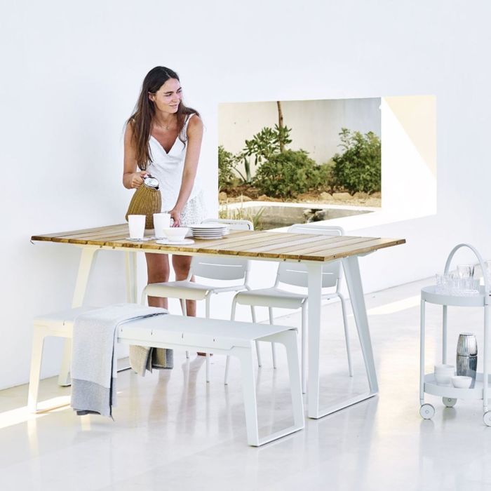 Copenhagen Bench, White