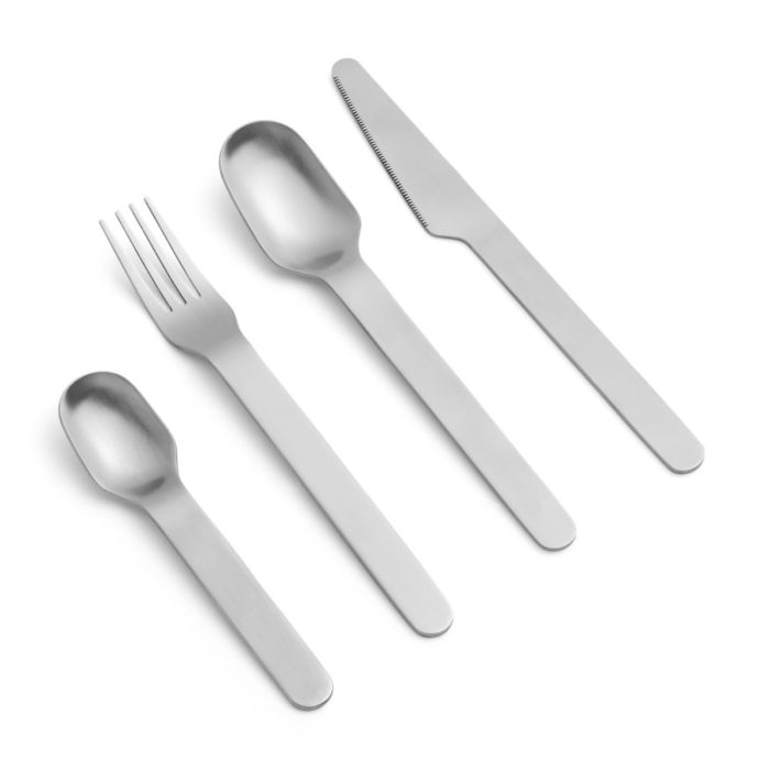 Everyday Teaspoon Set, Brushed Stainless Steel