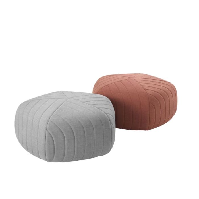 Five Pouf, Small, Red