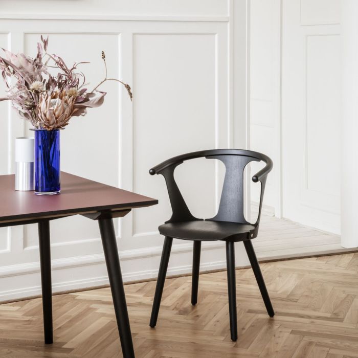 In Between Chair SK1, Black Laquered Oak