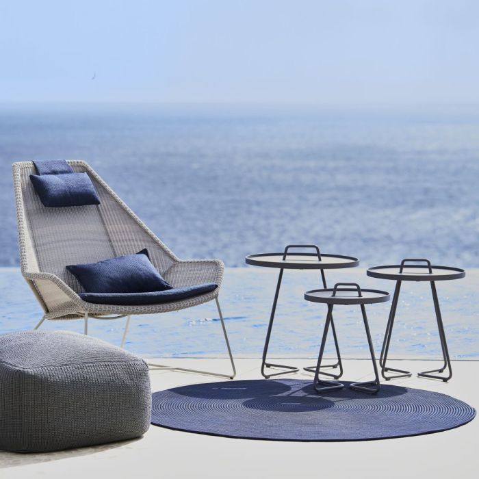 Infinity Carpet, Ø200cm, Blue