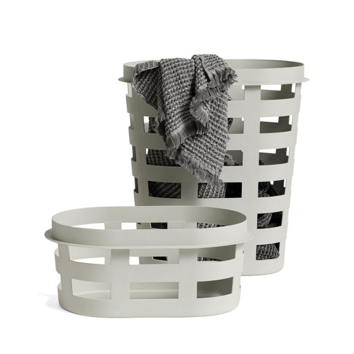Laundry Basket, S, Light Grey