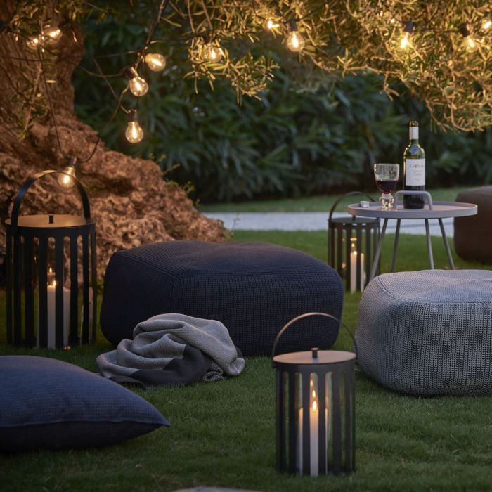 Lighttube Lantern, Large, Lava Grey