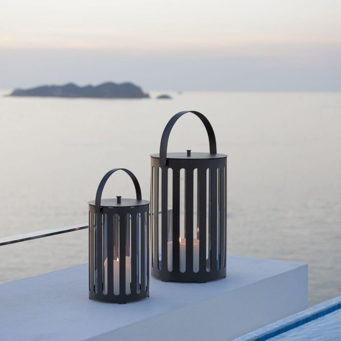 Lighttube Lantern, Small, Lava Grey