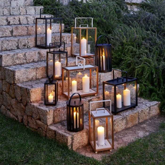 Lighttube Lantern, Small, Lava Grey
