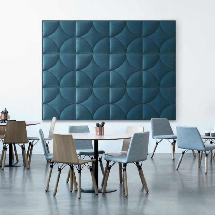 Loop Wall Panel, Greyish Green