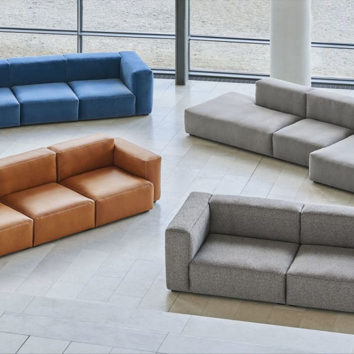 Mags Soft Sofa, 3-Seater, Combination 4, Low Armrest, Right End, Light Grey