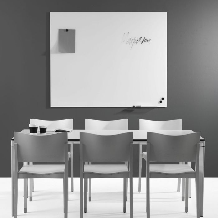 MagVision Writing Board, Grey/Beige
