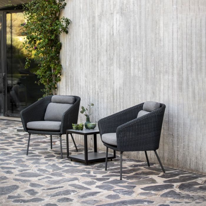 Mega Chair With Cushion Set, Graphite