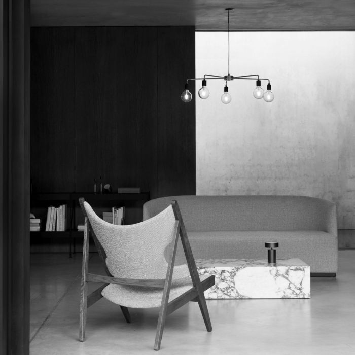 Chambers Chandelier, ø76cm, Black