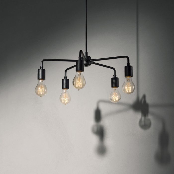 Chambers Chandelier, ø76cm, Black