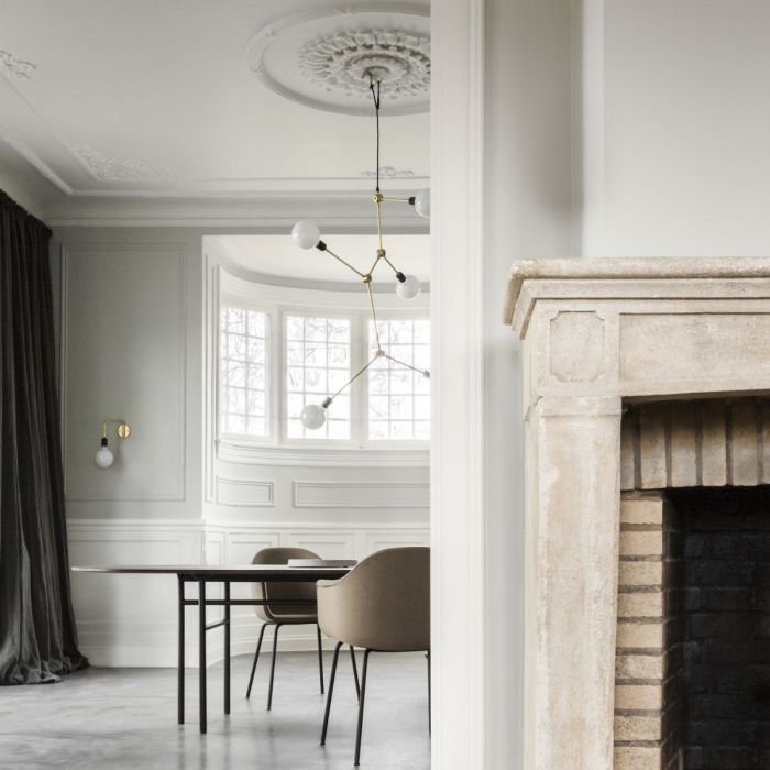 Harrison Chandelier, Brass
