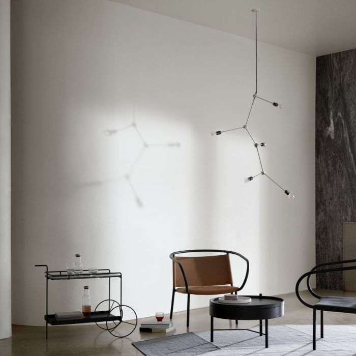 Harrison Chandelier, Brass