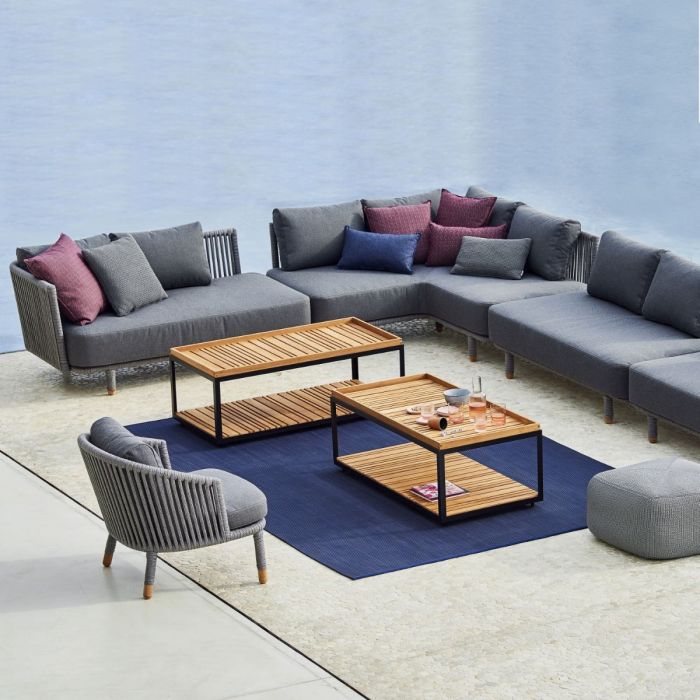 Moments 2-Seater Sofa Module, Grey