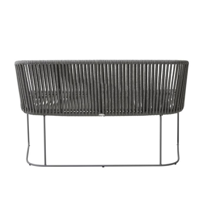 Moments Bench With Light Grey Cushion Set, Grey