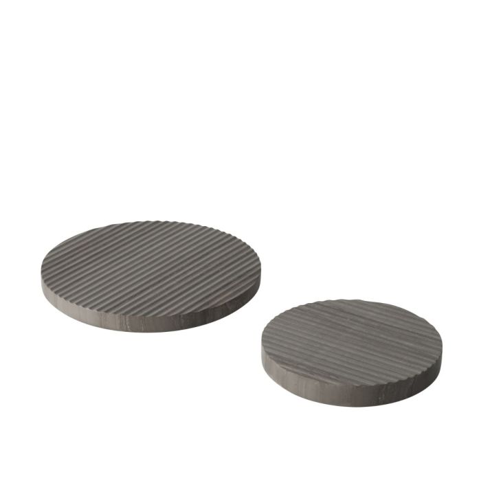 Groove Trivet, Ø 21,6, Grey
