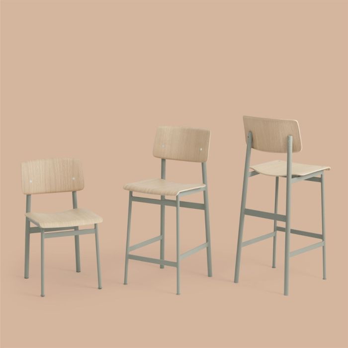 Loft Chair, Black / Oak