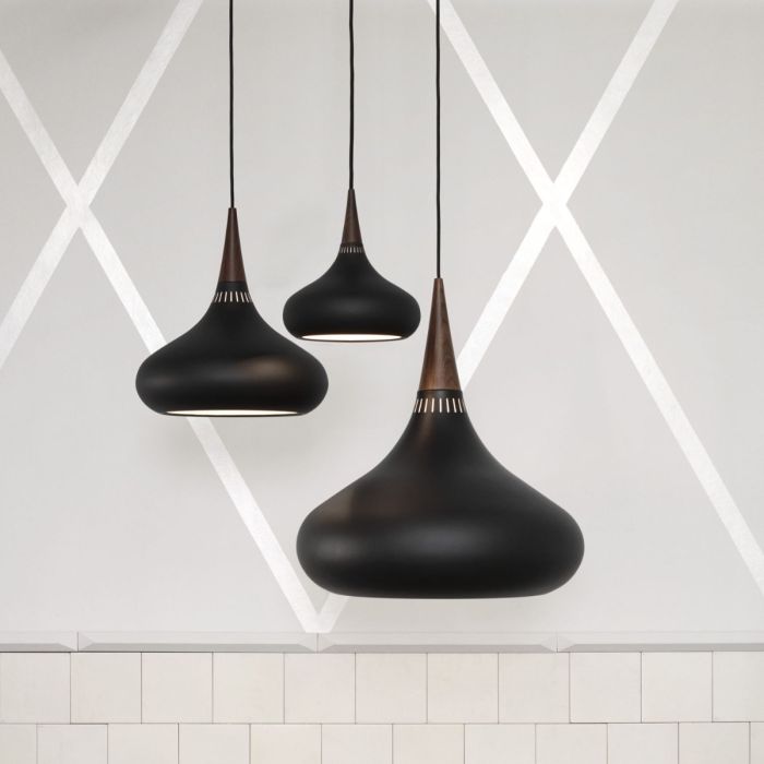 Orient Pendant P2, Matt Black