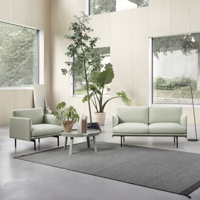 Outline Sofa, 2-Seater