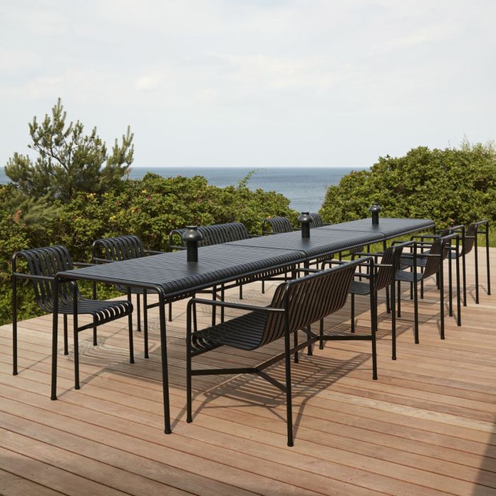 Palissade Table, 82,5x90cm, Anthracite
