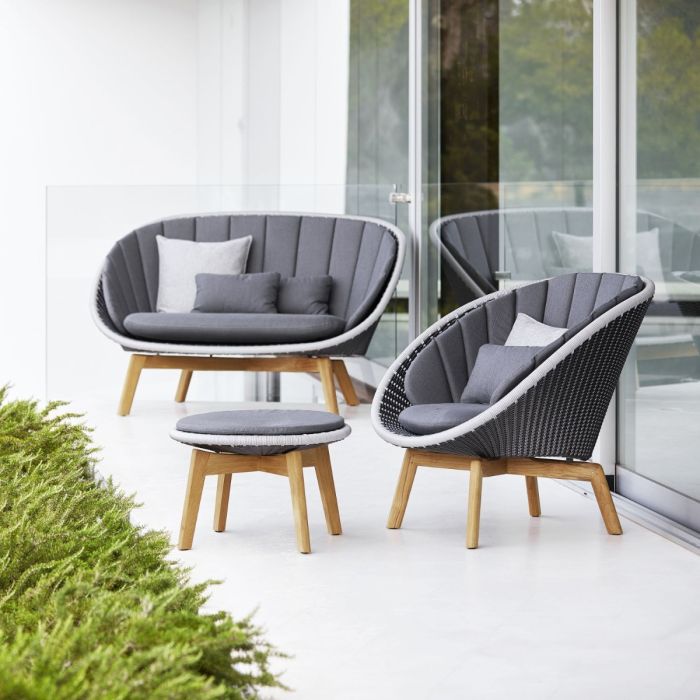 Peacock Lounge Chair, Weave