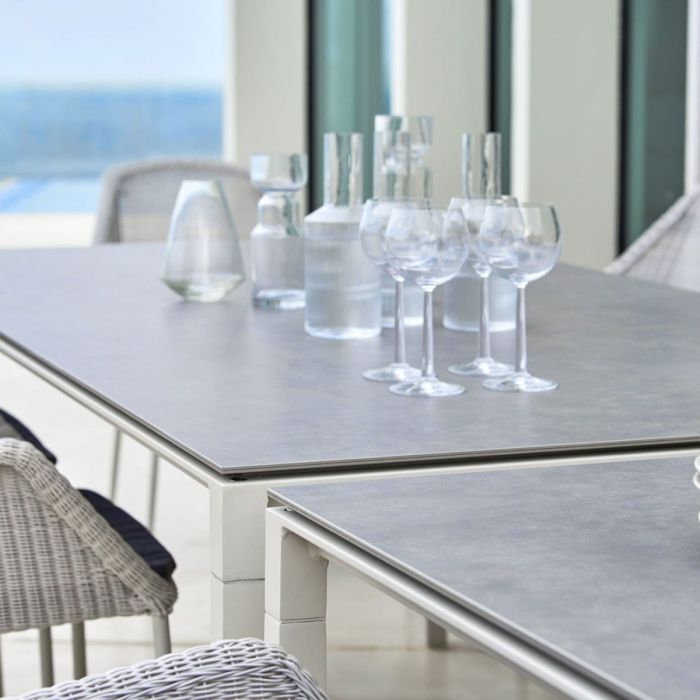Pure Table, 200x100cm, White Base