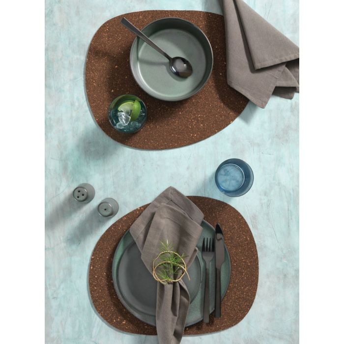 Raw Placemat, Dark Brown